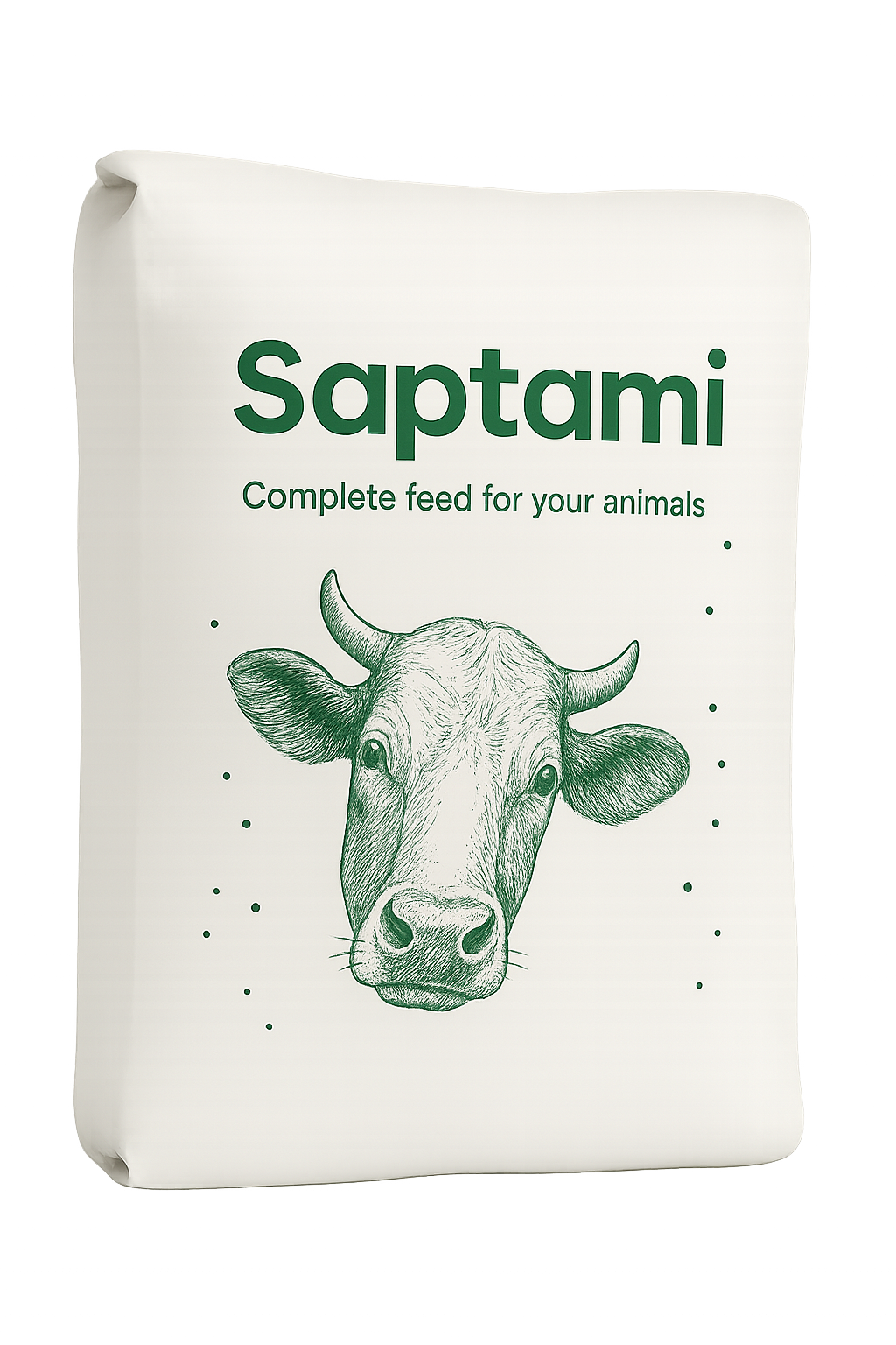 Bag of Saptami Standard Feed animal nutrition product